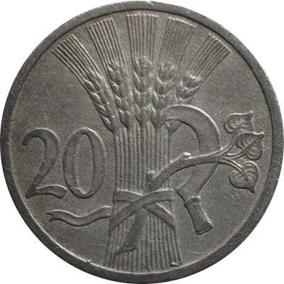 20 Haléřů back