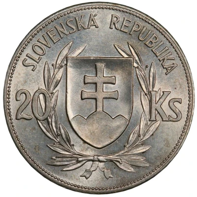 20 Korún Jozef Tiso front