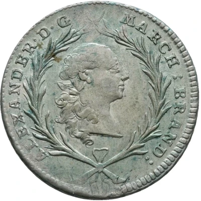 20 Kreuzers - Charles Alexander front