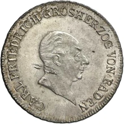 20 Kreuzers - Charles I Frederick front