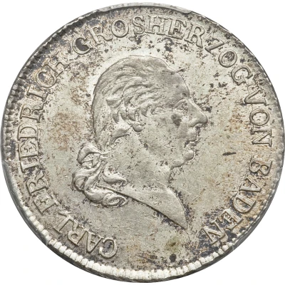 20 Kreuzers - Charles I Frederick front