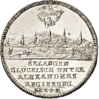 20 Kreuzers - Christian Frederick Charles Alexander Neustadt-Erlangen front