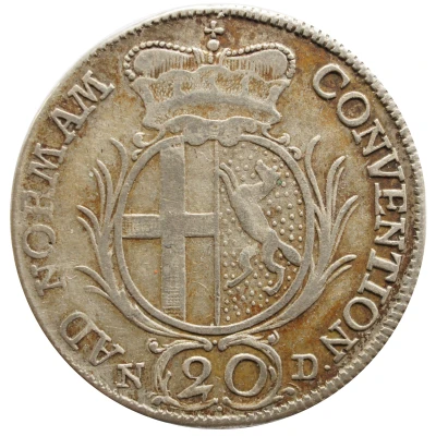 20 Kreuzers - Henry VIII of Bibra front