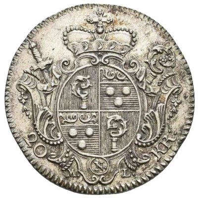 20 Kreuzers - John Anthony II of Freyberg front