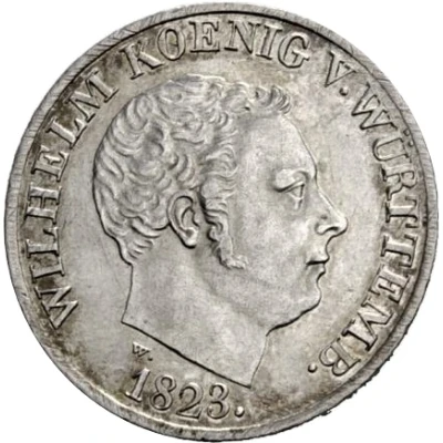 20 Kreuzers - William I front