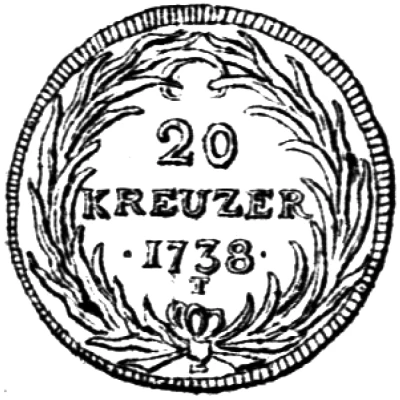 20 Kreuzers back