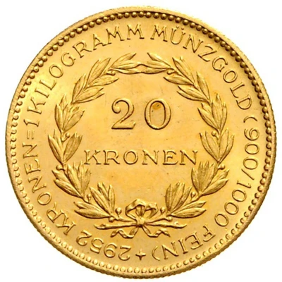 20 Kronen back