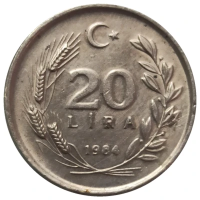 20 Lira back