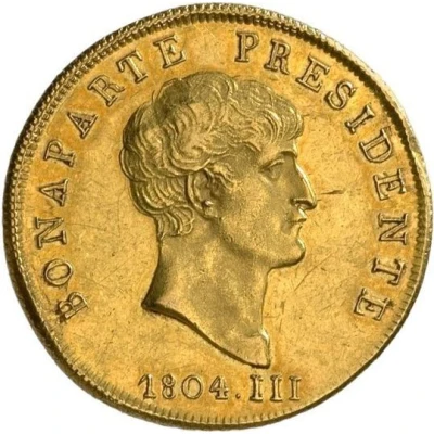 20 Lire 8 Denari - Napoleon back