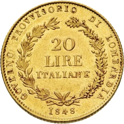 20 Lire front