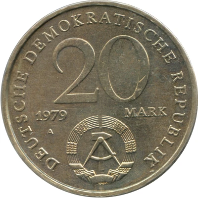 20 Mark 30 Years of DDR front