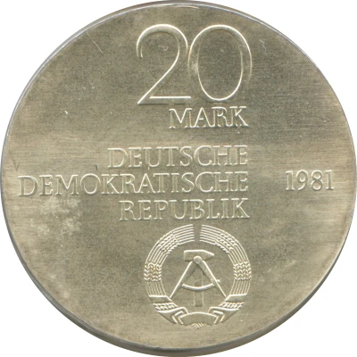 20 Mark Carl Freiherr vom Stein front