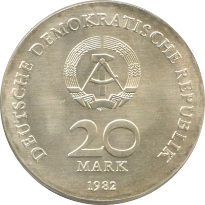 20 Mark Clara Zetkin front