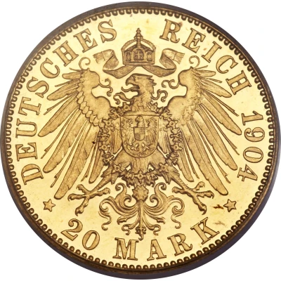 20 Mark - Frederick II back