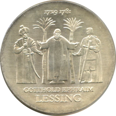 20 Mark Gotthold Ephraim Lessing back