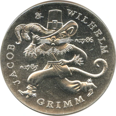 20 Mark Jacob and Wilhelm Grimm back