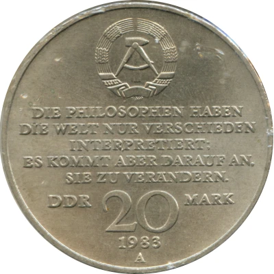 20 Mark Karl Marx front