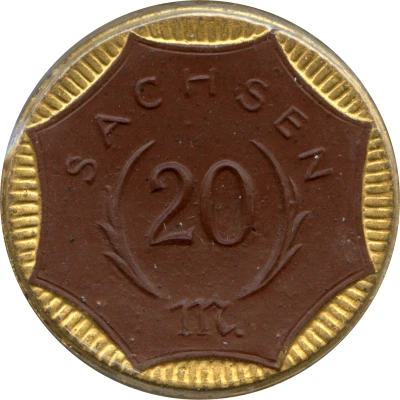 20 Mark - Sachsen front