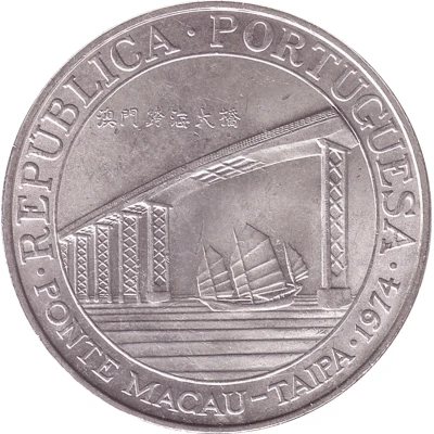 20 Patacas Ponte Macau back