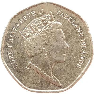 20 Pence - Elizabeth II 5th portrait front