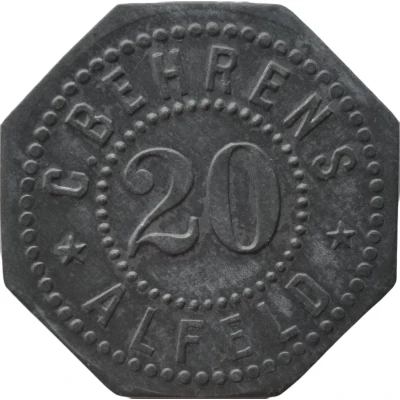 20 Pfennigs - Alfeld (C. Behrens) ND front