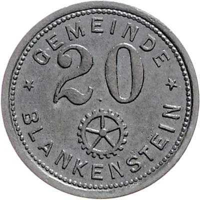 20 Pfennigs - Blankenstein ND front