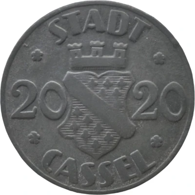 20 Pfennigs - Cassel front