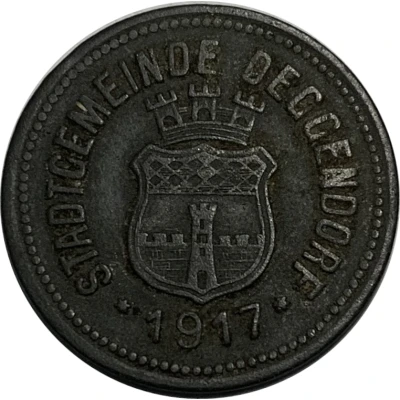 20 Pfennigs - Deggendorf front