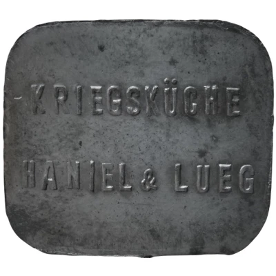 20 Pfennigs - Düsseldorf (Kriegsküche Haniel and Lueg) ND front