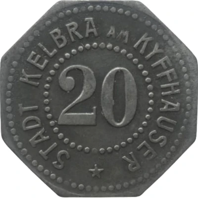 20 Pfennigs - Kelbra a. Kyffhäuser ND front