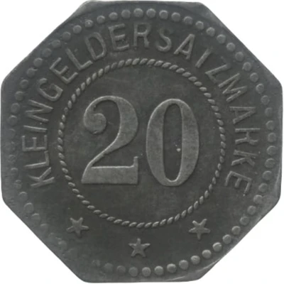 20 Pfennigs - Kelbra a. Kyffhäuser ND back