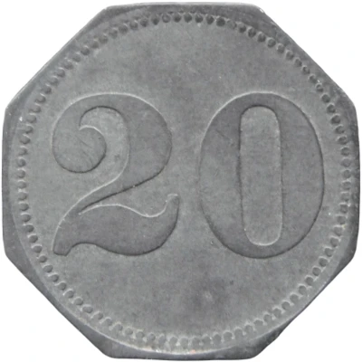 20 Pfennigs - Kempten (Mechanische Baumwollspinnerei) ND back