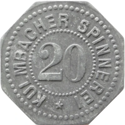 20 Pfennigs - Kulmbach (Spinnerei) ND front