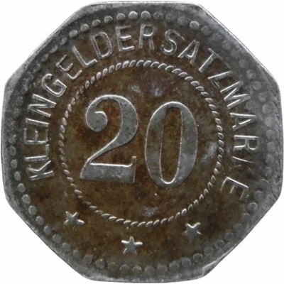 20 Pfennigs - Kulmbach (Spinnerei) ND back