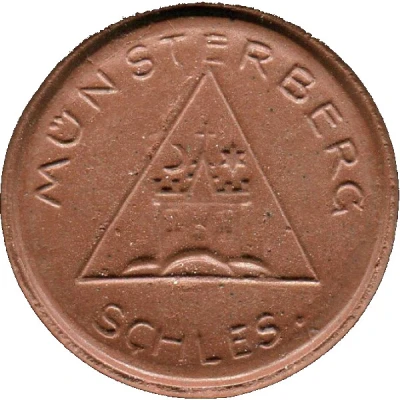 20 Pfennigs - Münsterberg ND front