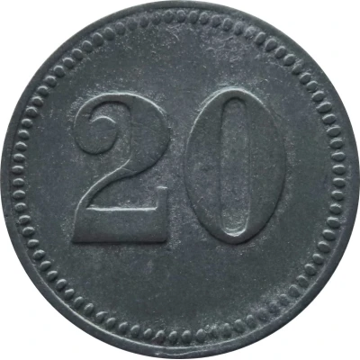 20 Pfennigs - Nagold back