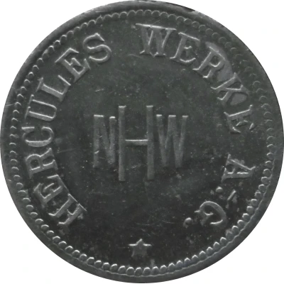 20 Pfennigs - Nürnberg (Hercules Werke A.-G. NHW) ND front