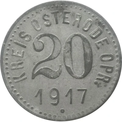 20 Pfennigs - Osterode front