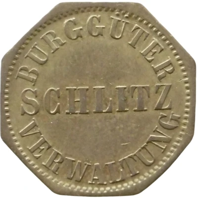 20 Pfennigs - Schlitz (Burggüter Verwaltung) ND front