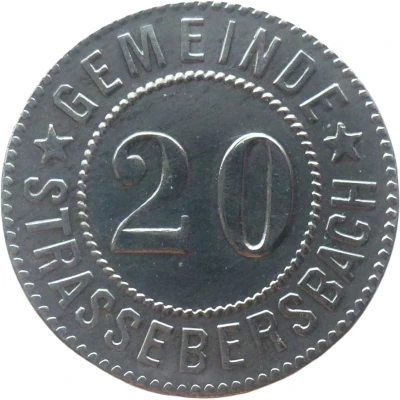 20 Pfennigs - Strassebersbach ND front