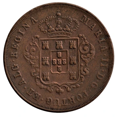 20 Réis - Maria II front