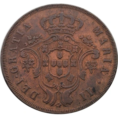 20 Réis - Maria II front