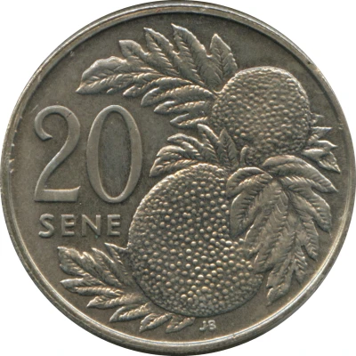 20 Sene - Tanumafili II back