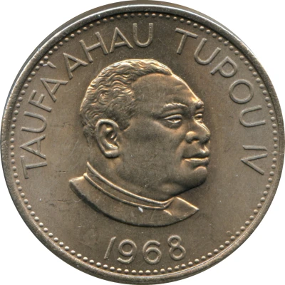 20 Seniti - Taufa'ahau Tupou IV front