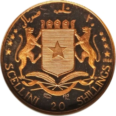 20 Shillings Independence back