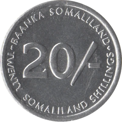 20 Shillings back