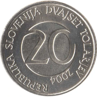 20 Tolarjev front