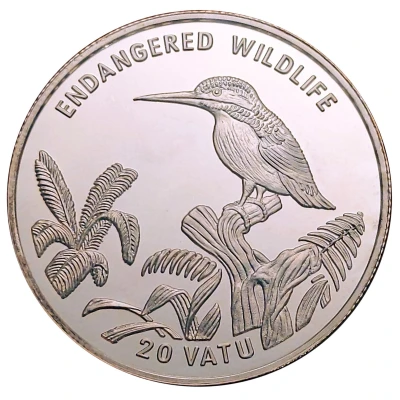 20 Vatu Kingfisher back