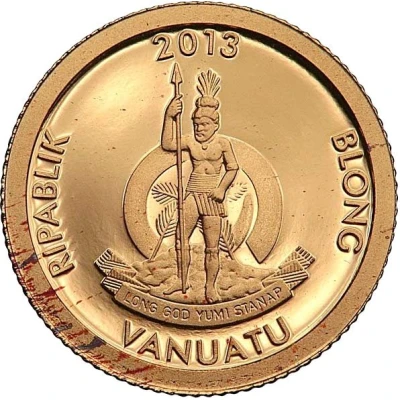 20 Vatu Vitruvian Man front