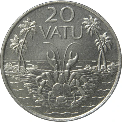 20 Vatu back